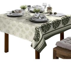 2X Toalha De Mesa 4 Lugares Quadrada Premium Linhão 1,40X1,4