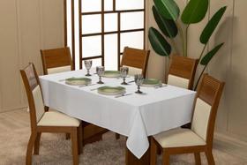 2X Toalha De Mesa Oxford Quadrada 4 Lugares 1,40X1,40