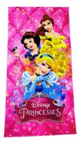 2X Toalha Infantil Banho Praia Algodão Grande Princesas Disn