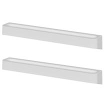 2x Toalheiro de Parede Toalha de Banho Adesivo OU Branco