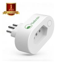 2X Tomada Inteligente Wi Fi 16A Bivolt Smart Plug Com Monito