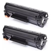 2x Toner Para Cf283a 83a M127fn M127fw M125 M201 M226 M202