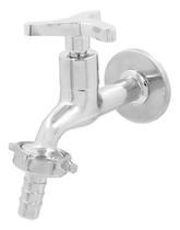 2X Torneira 1/2 3/4 10Cm Metal Jardim Alta Vão Pressão 507 2X Torneira 1/2 3/4 10Cm Metal Jardim Alta Vão Pressão 507