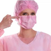 2X Touca Sanfonada Descartável Protdesc Lilas Preto Rosa C/1 2X Touca Sanfonada Descartável Protdesc Lilas Preto Rosa C/1