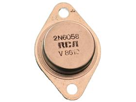 2x Transistor 2n6058 Npn 5amp 60v Rca