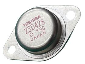 2x Transistor 2sd428 Npn 7amp - 100v To3 Toshiba 2x Transistor 2sd428 Npn 7amp - 100v To3 Toshiba