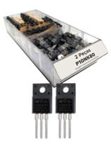 2x Transistor P10nk80zfp = P10nk80 Isolado To220 - Original