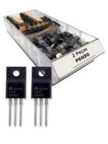 2x Transistor P6n90 = P6 N90 = 6n90 = To220 Isolado