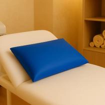 2X Travesseiro Hospitalar De Espuma Capa Impermeável 30X40X7 2X Travesseiro Hospitalar De Espuma Capa Impermeável 30X40X7