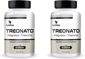2x Treonato (Magnésio + Treonina) 60 Caps Tuttiflora