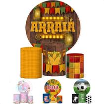 2X Trio Capa Cilindros + Painel Sublimado Veste Fácil C/Elás 2X Trio Capa Cilindros + Painel Sublimado Veste Fácil C/Elás