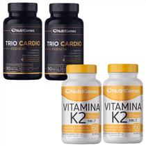 2x Trio Cardio + 2x Vitamina K2 - MK-7 - Nutrigenes