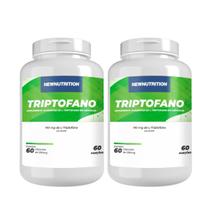 2x Triptofano 290mg New Nutrition 60 capsulas