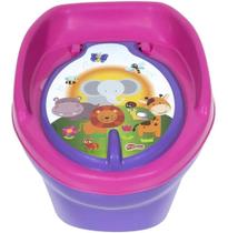 2X Troninho Penico Privadinha Infantil Desfralde Rosa Lilás 2X Troninho Penico Privadinha Infantil Desfralde Rosa Lilás