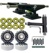 2X Truck Pgs Profissional Roda 53 Rolamento Abec Chave De Sk