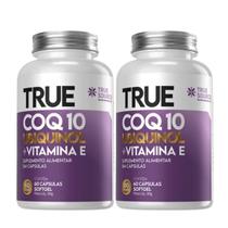 2x True Coenzima Q10 Lipossomal Ubiquinol True Source 60 Capsulas
