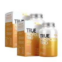 2x True Própolis Trio Vermelho Marrom Verde True Source 60 Cápsulas 2x True Própolis Trio Vermelho Marrom Verde True Source 60 Cápsulas