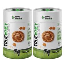 2x True Whey Zero Lactose True Source Dulce de Leche 900g