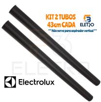2x Tubo Extensor 43cm para Aspirador de Pó Electrolux 32mm