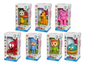 2X Turma Do Pocoyo Nina Loula Pato Elly Bonecos De Vinil Uni