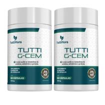 2X Tutti G-Cem (Café Verde, Semente de Uva, Inositol, Chia e Cromo) 60 Cápsulas Tuttiflora