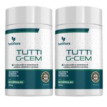 2X Tutti G-Cem (Café Verde, Semente de Uva, Inositol, Chia e Cromo) 60 Cápsulas Tuttiflora 2X Tutti G-Cem (Café Verde, Semente de Uva, Inositol, Chia e Cromo) 60 Cápsulas Tuttiflora