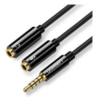 2X Ugreen Divisor Splitter P3 Fone De Ouvido P2 E Mic Fone P