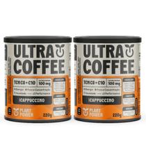 2x Ultra Coffee Plant Power Cappuccino 220g
