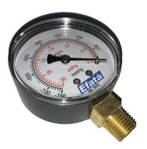 2X Vacuômetro 0 A -30'' Hg 0 A -760Mmhg, 63Mm, 1/4'' Npt, R 2X Vacuômetro 0 A -30'' Hg 0 A -760Mmhg, 63Mm, 1/4'' Npt, R