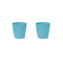 2X Vaso Aquarela 1,5 (0,25L) Azul NUTRIPLAN