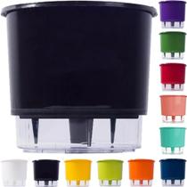 2X Vaso Auto Irrigável 12Cm N2 Autoirrigavel Raiz Plantas Co