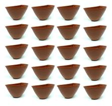 2X Vaso De Parede Jardim Horta Vertical 1 L Kit 24 Pçs Ratta