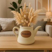 2X Vaso Decorativo Em Formato De Bule Decoração De Casa E Sa