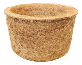 2X Vaso Para Planta Xaxim Fibra De Coco Natural Nº03 - 01 Un