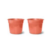 2X Vaso Redondo 04 (4,9L) Cerâmica NUTRIPLAN 2X Vaso Redondo 04 (4,9L) Cerâmica NUTRIPLAN