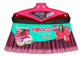 2X Vassoura Sem Cabo Multiuso Noviça 2X Vassoura Sem Cabo Multiuso Noviça