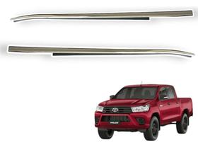 2x Vedação Externa dianteiro Cromada Hilux 20162024