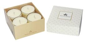 2X Vela Aromática Capim Cidreira Com 4 Mini Velas Aromatizad 2X Vela Aromática Capim Cidreira Com 4 Mini Velas Aromatizad