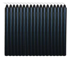 2X Velas Palito Preta 32 Unidades 18Cm 1Kg 2X Velas Palito Preta 32 Unidades 18Cm 1Kg