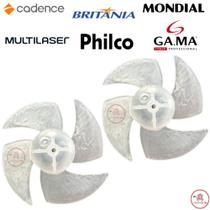 2x Ventoinha Hélice para Secadores de Cabelo Gama / Britania / Mondial / Philco / Cadence