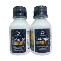 2x Verniz Mordente Para Folheação folha de ouro ou prata Daiara 100ml 2x Verniz Mordente Para Folheação folha de ouro ou prata Daiara 100ml