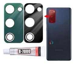 2X Vidro Câmera Lente Traseira Para Galaxy S20 Fe + B7000 Ip