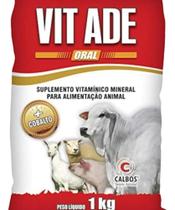 2X Vit Ade Vitamínico 1Kg Calbos Misturar Sal/Ração Suínos A 2X Vit Ade Vitamínico 1Kg Calbos Misturar Sal/Ração Suínos A