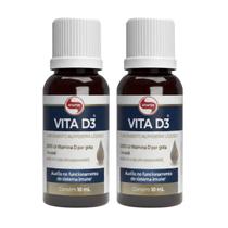 2x Vitafor Vita Líquida 2.000UI 10ml Vitamina D3 Suplemento