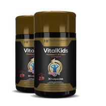 2x vitalkids vitamina c, d zinco 30caps mastigavel hf suplementos 2x vitalkids vitamina c, d zinco 30caps mastigavel hf suplementos