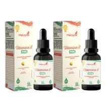 2x Vitamina A Kids 30ml Baunilha Melcoprol