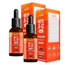 2x Vitamina B12 Metilcobalamina Kids Bigens Frutas Vermelhas 20ml 2x Vitamina B12 Metilcobalamina Kids Bigens Frutas Vermelhas 20ml