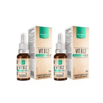 2x Vitamina B12 Metilcobalamina Líquida 20ml Nutrify