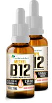 2x Vitamina B12 Sublingual (Metilcobalamina) 20Ml Gotas Flora Nativa