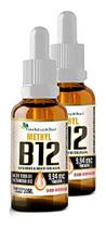 2x Vitamina B12 Sublingual Metilcobalamina 9,94 Mcg Fnb 20ml